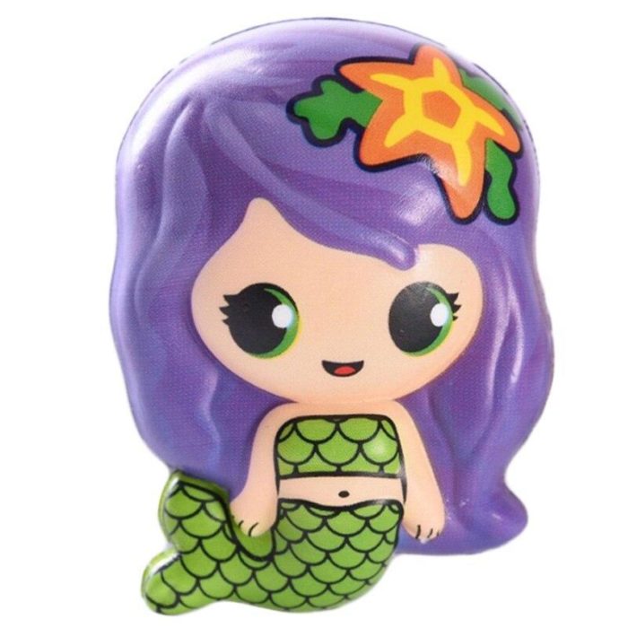 Squishy Sirène violet