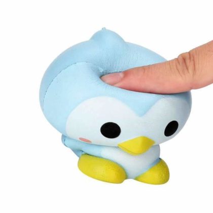Squishie Pingouin Bleu