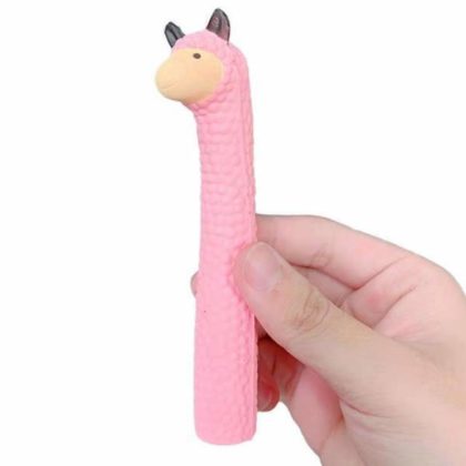 Squishy pour stylo Lama rose