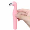 Squishy pour stylo Flamant rose