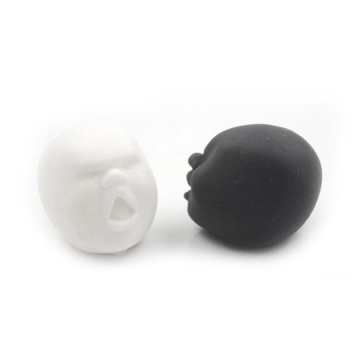 Squishy Tête noir et blanc