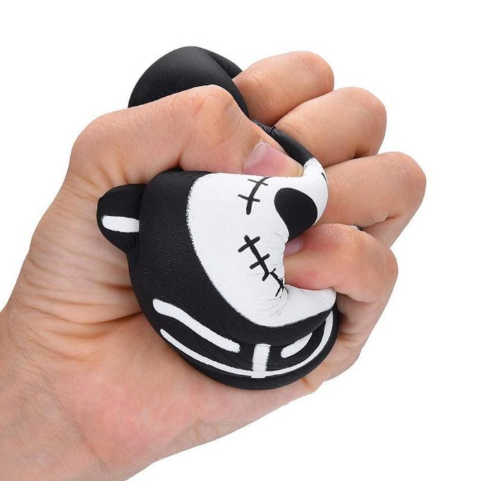 squishy squelette écrasé