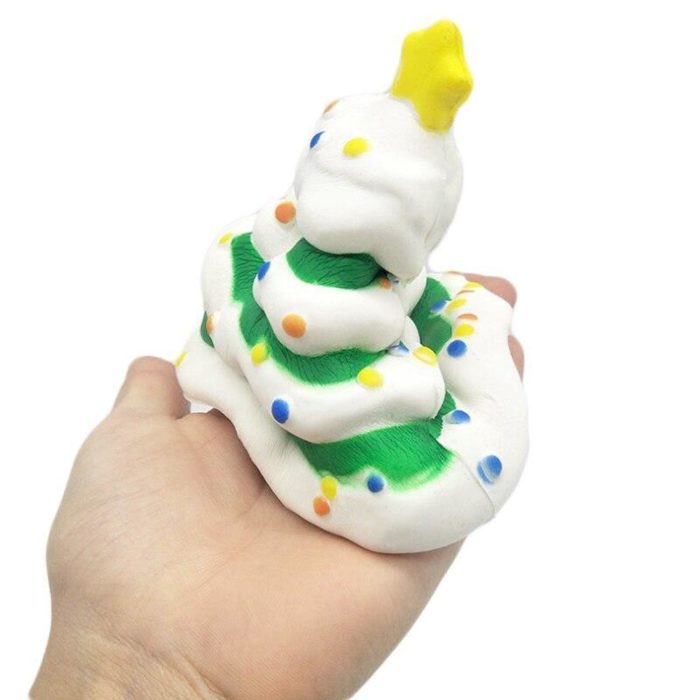 Squishy Sapin de Noël écrabouillé