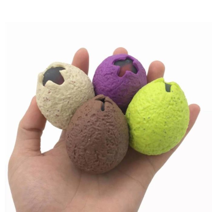 balle anti stress oeuf dinosaure
