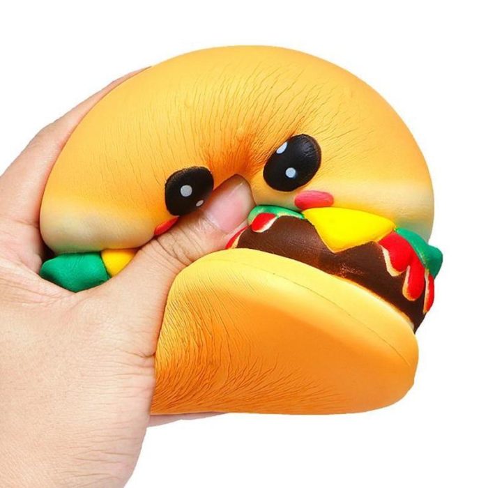 Squishy Hamburger écrasé