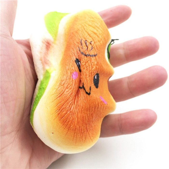 Squishy Kawaii Hamburger écrasé