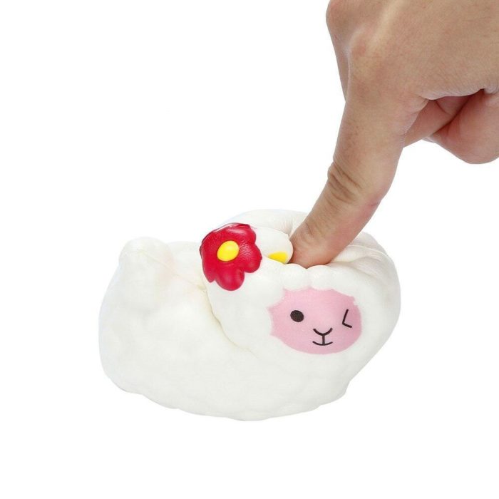 Squishie Lama blanc