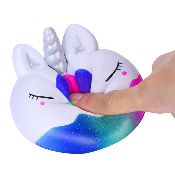 Squishie Licorne Donuts écrasé
