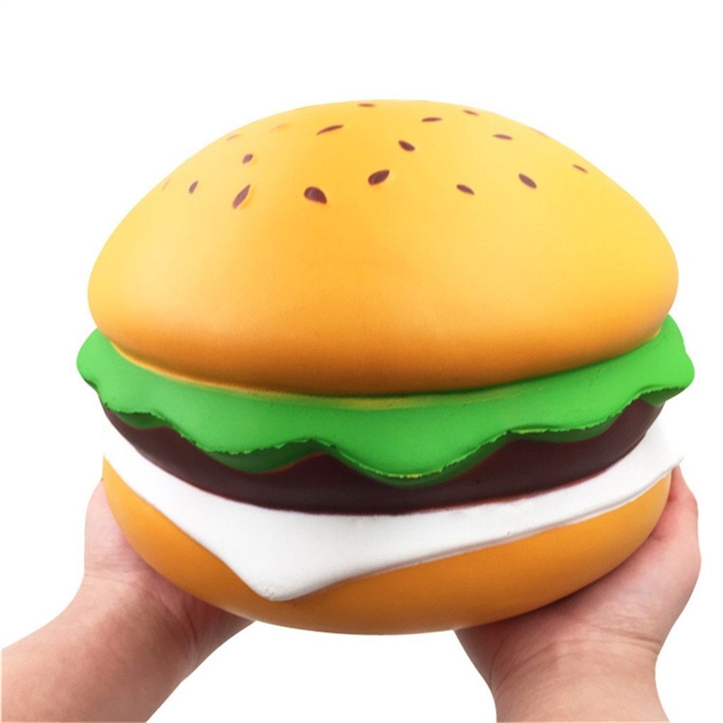 Squishy Géant Chat Hamburger : Top Deal - Squishy Zen ❤