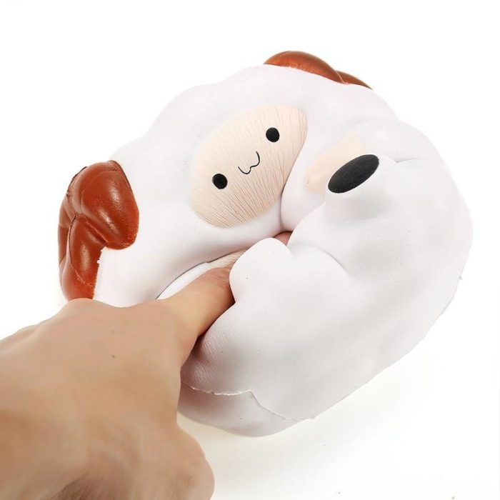 squishy mouton écrabouillé