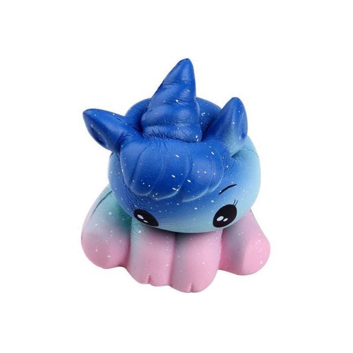 squishy licorne galaxy écrasé