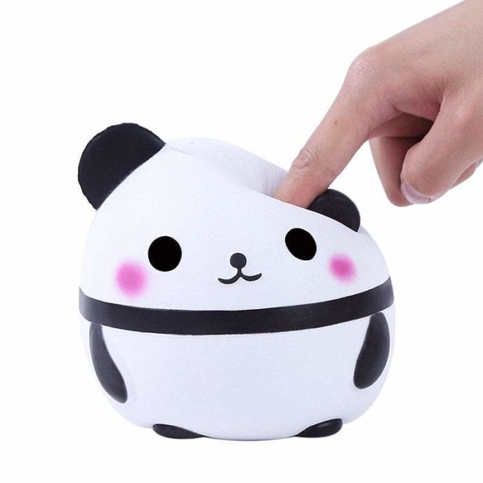 squishie panda écrasé