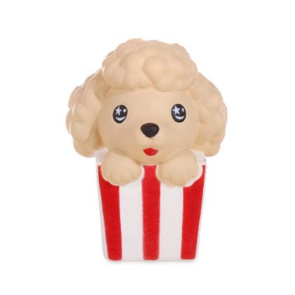 squishy popcorn chien