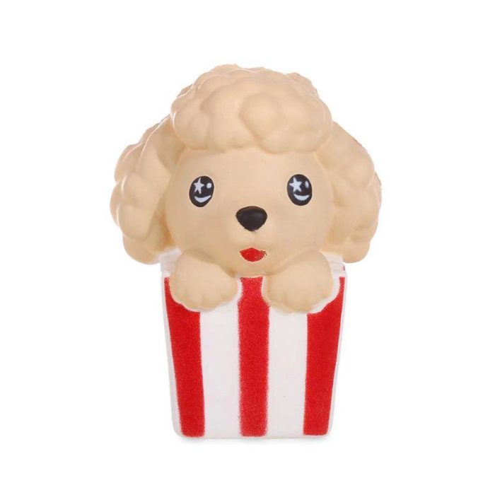 squishy popcorn chien