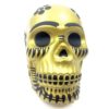 Squishy Tête de mort Dorée
